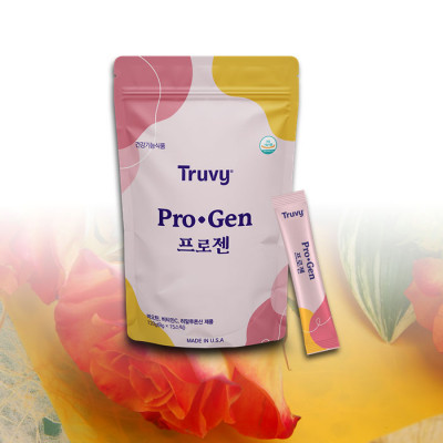 1+1 행사  트루비 프로겐(pro-gen) 1포당 콜라겐5000mg 함유
